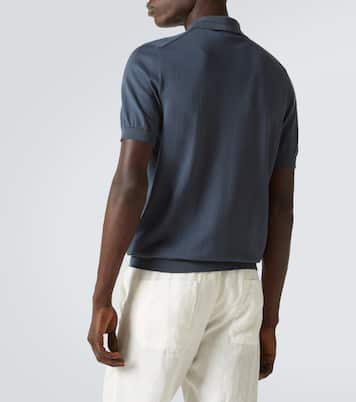 Cotton polo shirt | Fedeli