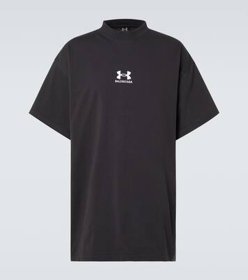 x Under Armour - T-shirt oversize en coton mélangé | Balenciaga