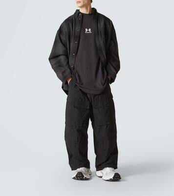 x Under Armour - T-shirt oversize en coton mélangé | Balenciaga