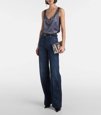 Top de mezcla de seda | Dolce&Gabbana