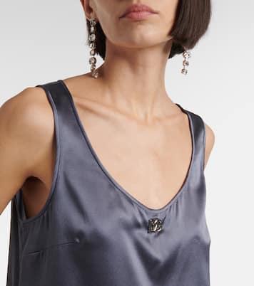 Top de mezcla de seda | Dolce&Gabbana