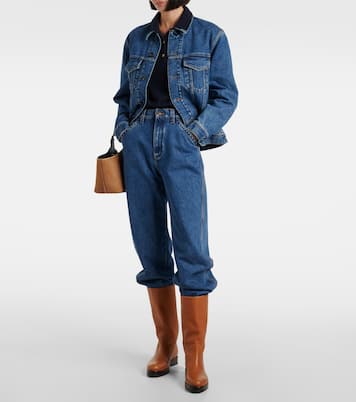 Jeans regular Etienne a vita alta | Loro Piana