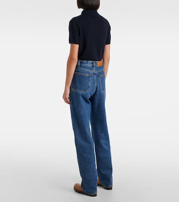 Jeans regular Etienne a vita alta | Loro Piana