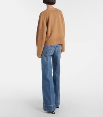 Wool and cashmere cardigan | Jardin des Orangers