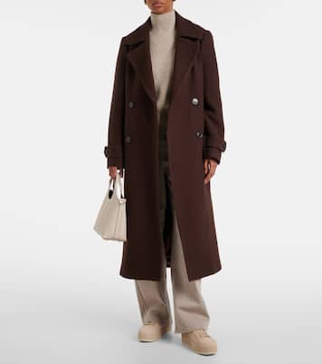 Plateau-Sneakers H681 aus Veloursleder | Hogan