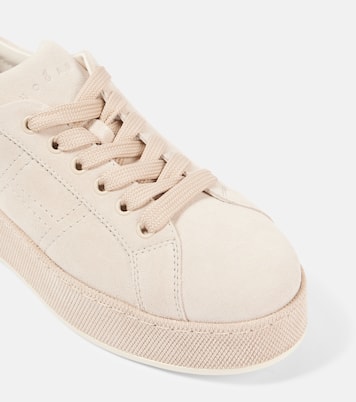 Plateau-Sneakers H681 aus Veloursleder | Hogan