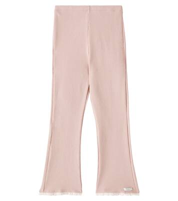 Jentje cotton-blend flared pants | Donsje