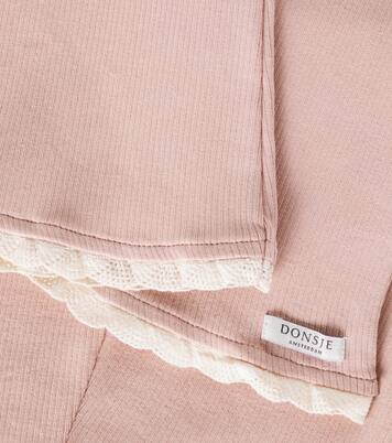 Jentje cotton-blend flared pants | Donsje