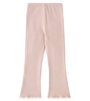 Jentje cotton-blend flared pants | Donsje