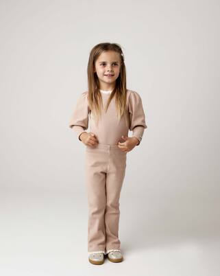 Jentje cotton-blend flared pants | Donsje