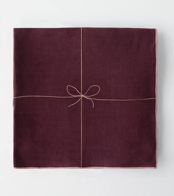 Set de 4 serviettes de table en lin | Once Milano