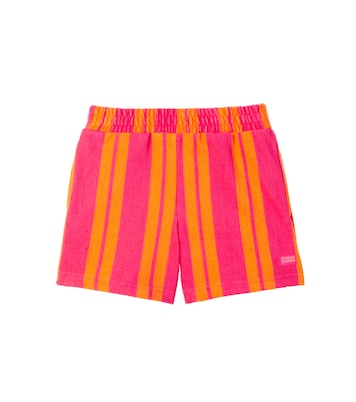 Striped cotton-blend terry shorts  | Scotch & Soda Kids