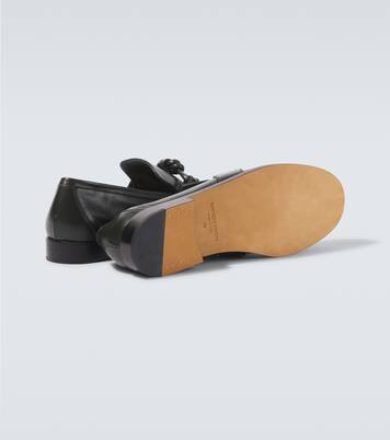Astaire leather loafers | Bottega Veneta