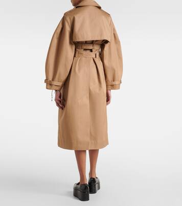Cotton trench coat | Ganni