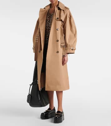 Cotton trench coat | Ganni