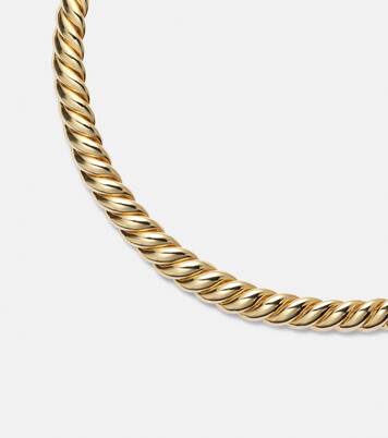 Choker Sculpted Cable en or 18 ct | David Yurman