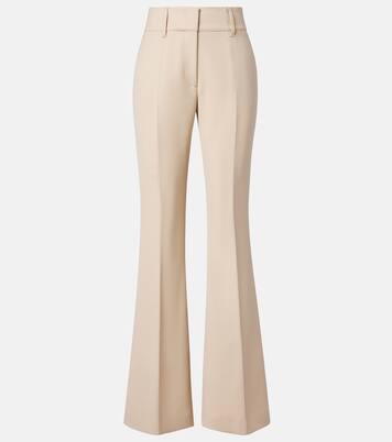 Rhein high-rise wool flared pants | Gabriela Hearst