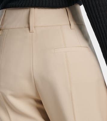 Rhein high-rise wool flared pants | Gabriela Hearst