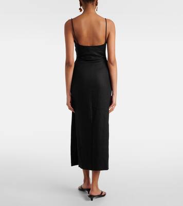 Midikleid aus Leinen | SIR