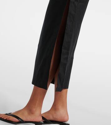 Midikleid aus Leinen | SIR