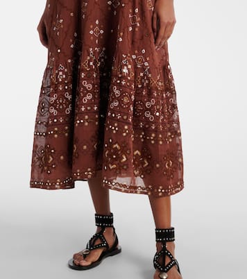 Robe imprimée en coton | Juliet Dunn