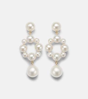Pendientes de oro de 14 ct con perlas | Sophie Bille Brahe