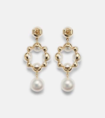Pendientes de oro de 14 ct con perlas | Sophie Bille Brahe