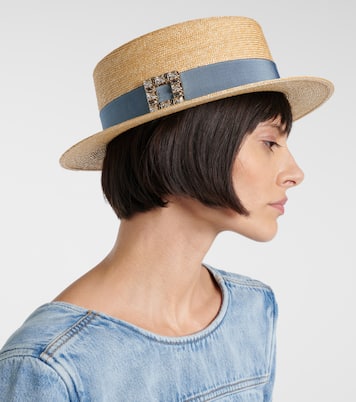 Cappello Très Vivier in paglia | Roger Vivier