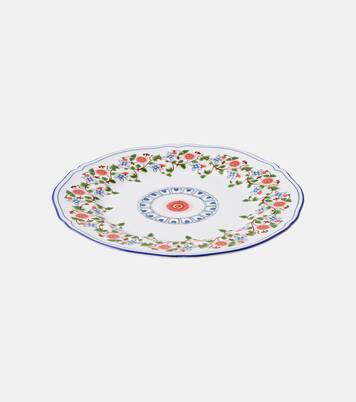 x Ginori 1735 Martina floral porcelain charger plate | Cabana