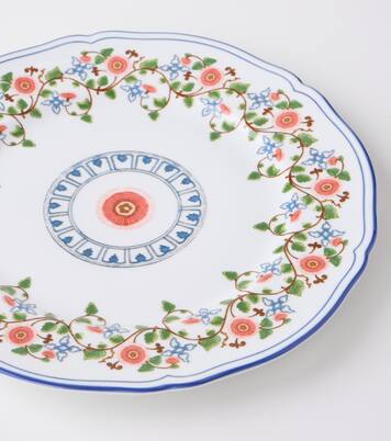 x Ginori 1735 Martina floral porcelain charger plate | Cabana