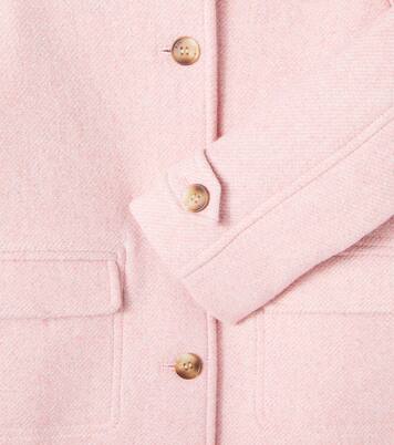 Jaida wool-blend coat | Bonpoint