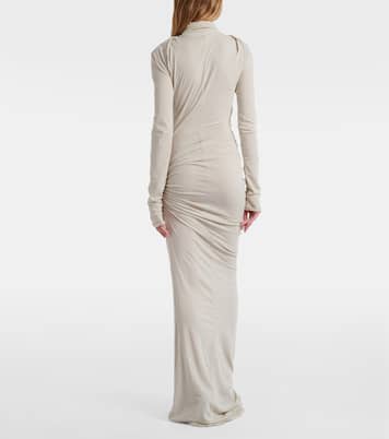 Gres draped cotton-blend gown | Entire Studios