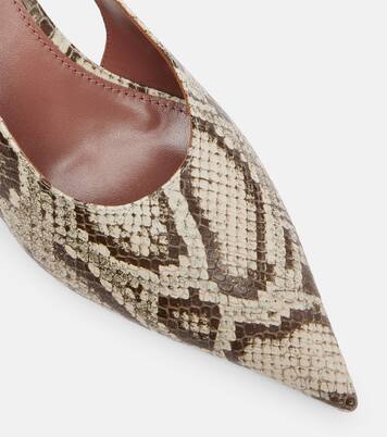 Nina 50 leather slingback pumps | Paris Texas