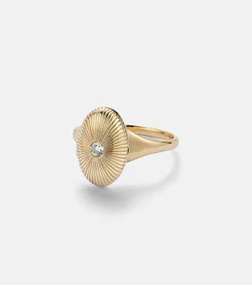 Bague en or 9 ct et diamant | Persée