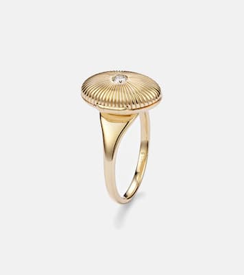 Bague en or 9 ct et diamant | Persée