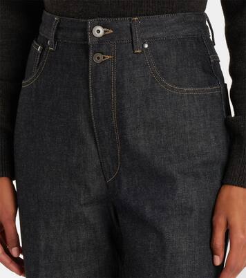 Jeans rectos de tiro alto | Lemaire