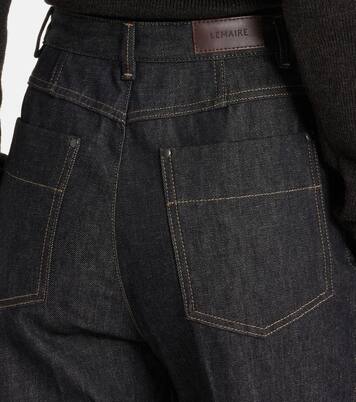 Jeans rectos de tiro alto | Lemaire