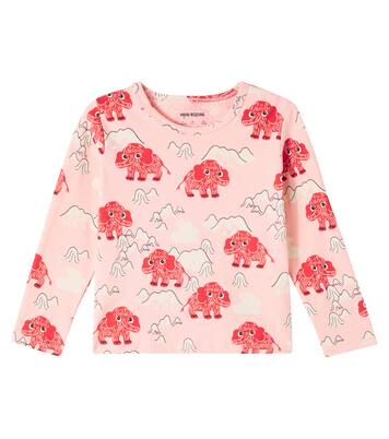 Mammoth cotton-blend jersey T-shirt | Mini Rodini