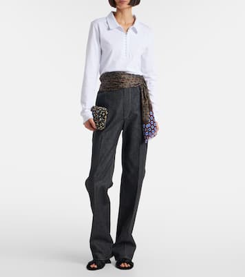 Cotton jersey polo shirt | Dries Van Noten