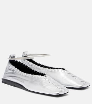 Leather ballet flats | Jil Sander