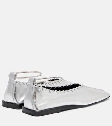 Leather ballet flats | Jil Sander