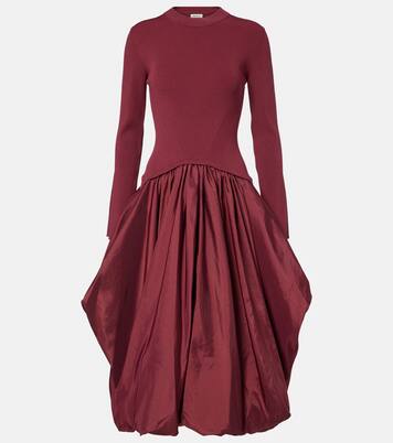 Robe midi Kenlie en taffetas | Simkhai