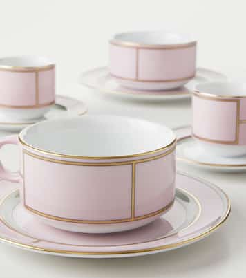 Set de 2 tasses à expresso et soucoupes Diva  | Ginori 1735