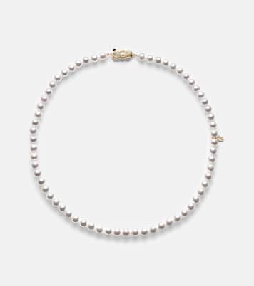 18kt gold necklace with pearls | Mikimoto