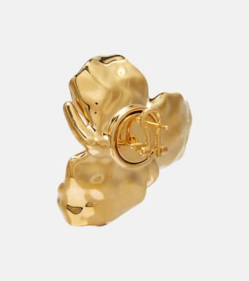 Boucles d’oreilles Blossom à cristaux | Oscar de la Renta