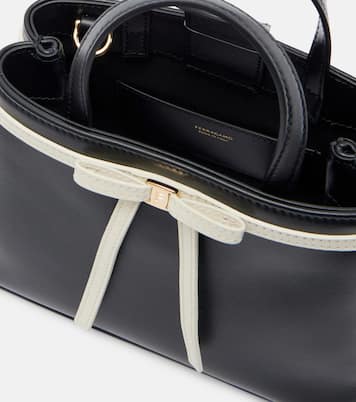 Bow Mini leather top-handle bag | Ferragamo