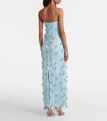 Bustier-Robe Iridessa mit Pailletten | Simkhai