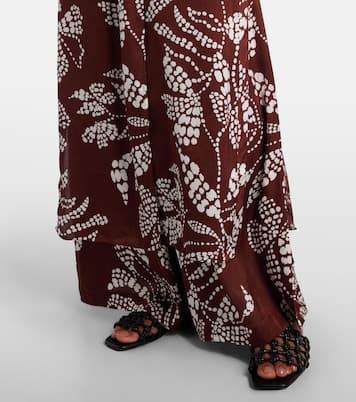 Robe de plage Lea imprimée | Poupette St Barth