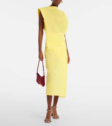 Midikleid Drap aus Popeline | Jacquemus