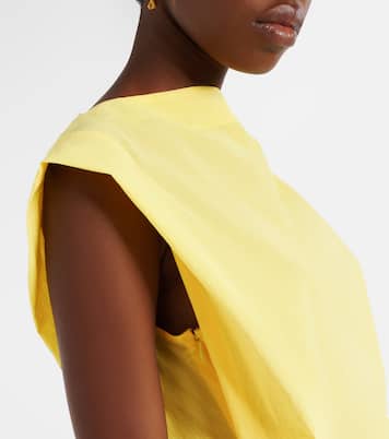 Midikleid Drap aus Popeline | Jacquemus